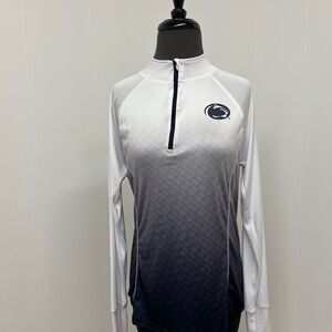Colosseum Women's White Quarter-Zip Pullover
